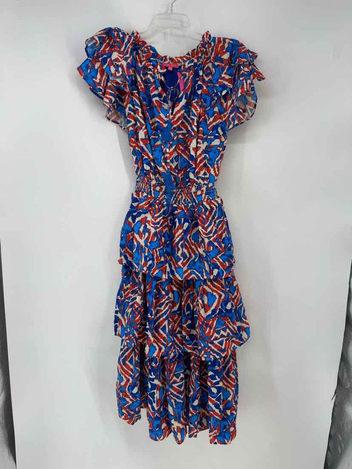Size M FLYING TOMATO Multi-Color Dress