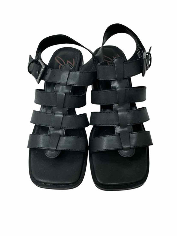 Shoe Size 8.5 Black Sandals