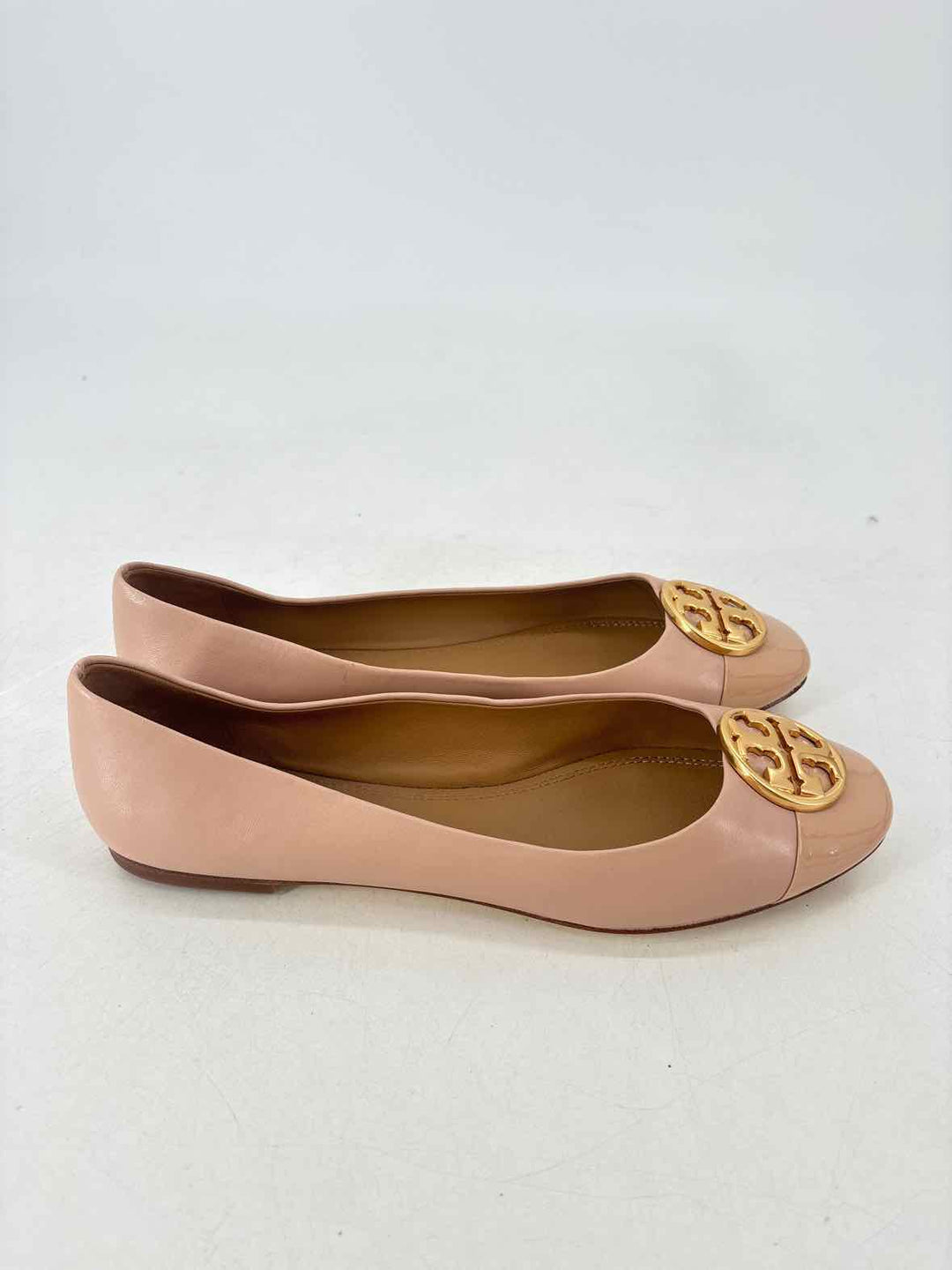 Shoe Size 9.5 Tory Burch Tan Flats