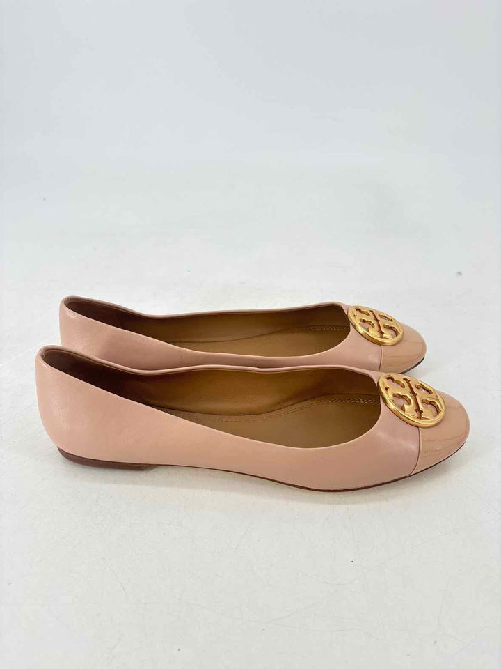 Shoe Size 9.5 Tory Burch Tan Flats
