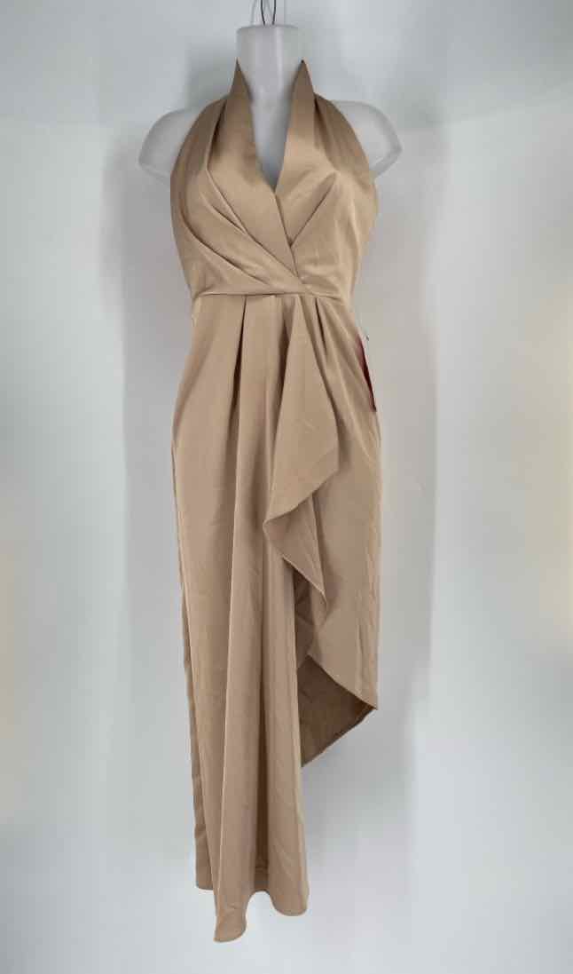 Size 2 ALEX MARIE Gold Dress