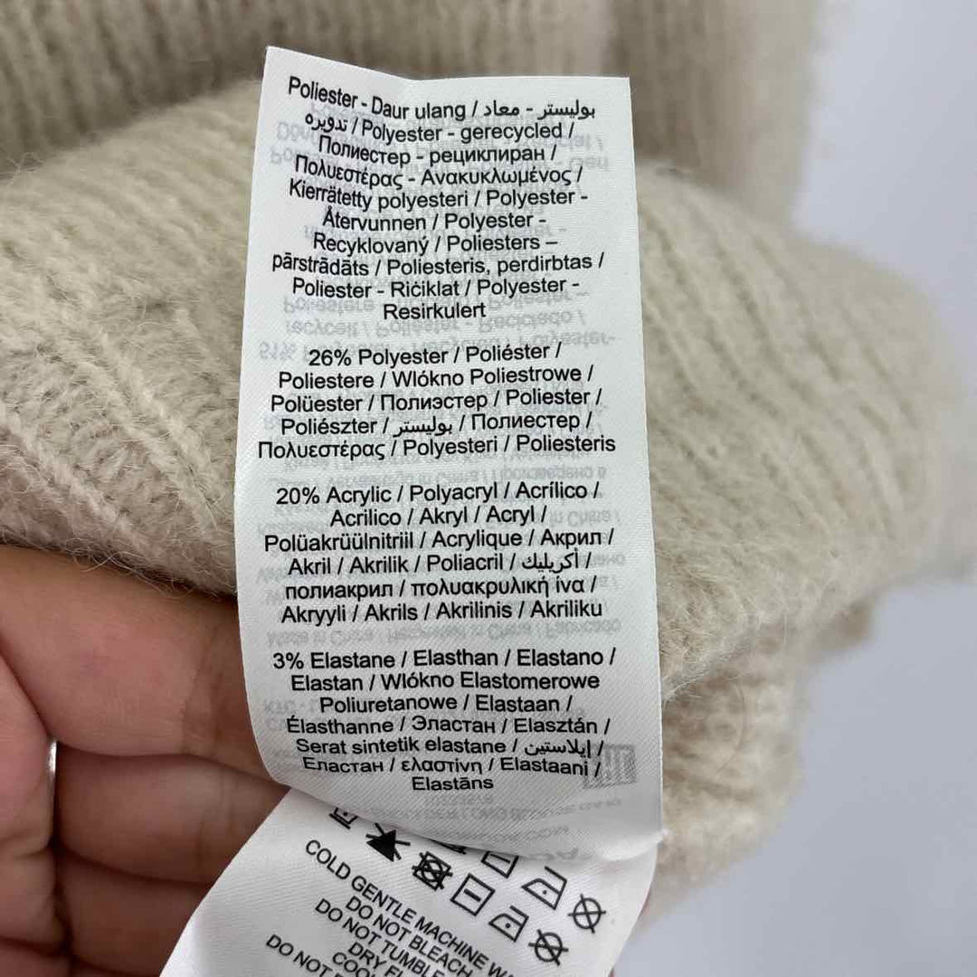 Size M VERO MODA Ivory Knit Sweater
