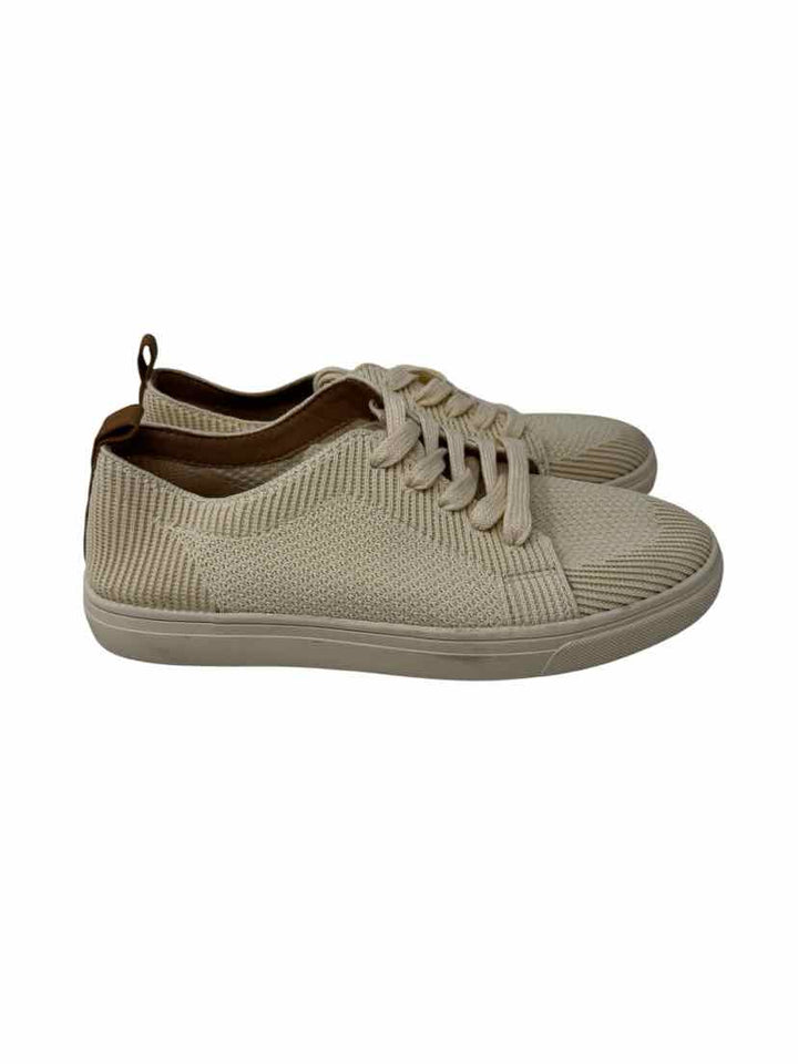 Shoe Size 8.5 LUCKY Cream Sneakers