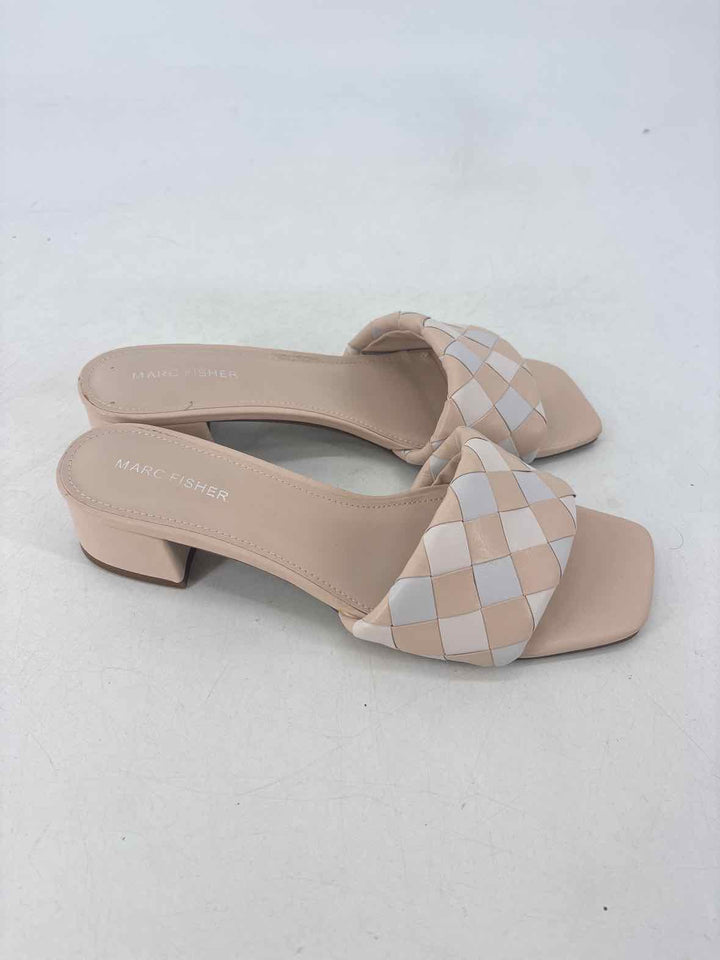 Shoe Size 9.5 MARC FISHER Nude Sandals