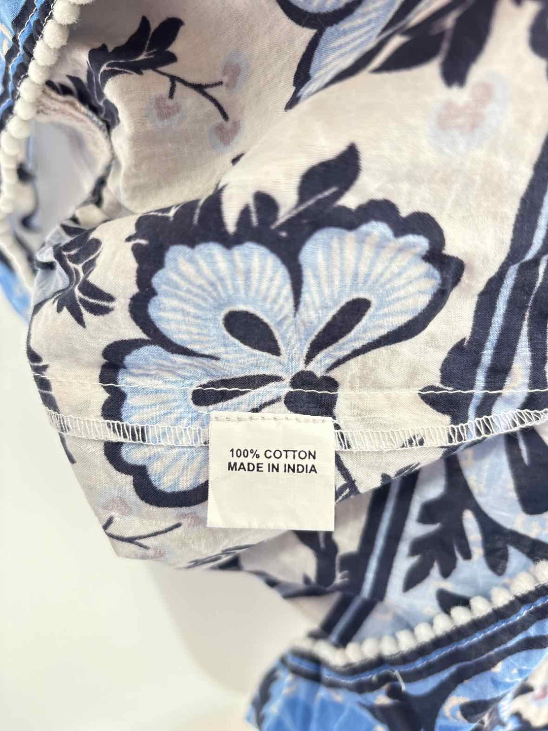 Size S Blue Print Dress