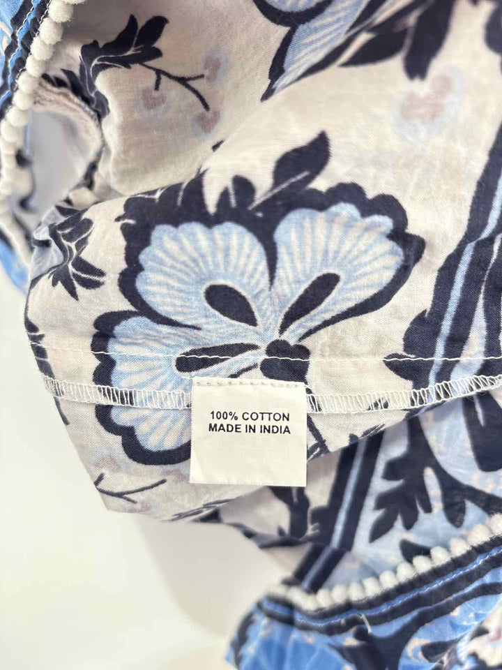 Size S Blue Print Dress