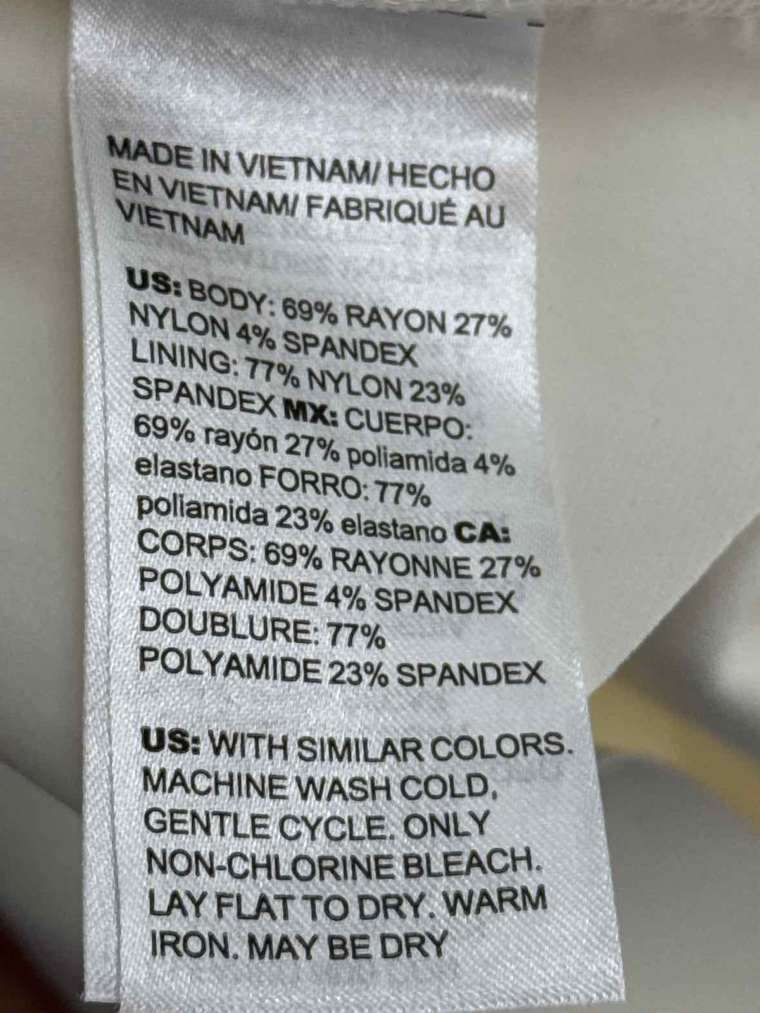 Size 8 Chico's Cream Pants