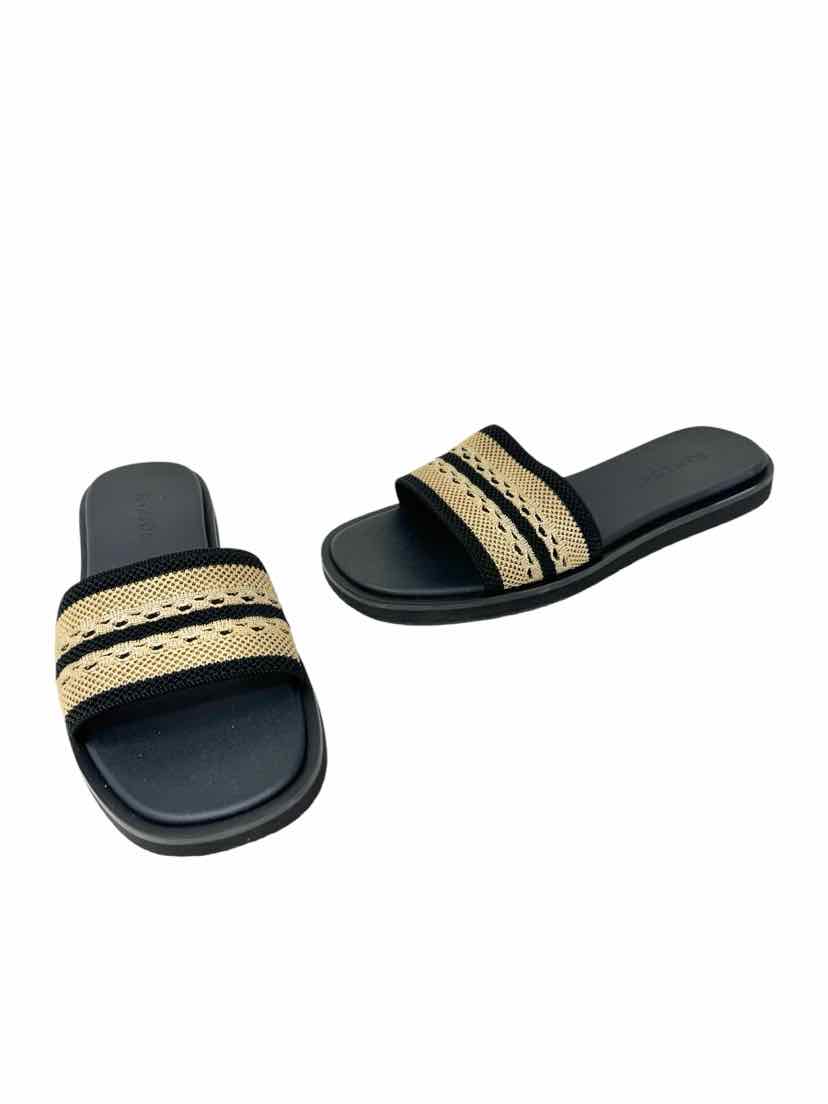 Shoe Size 9 ROTHY'S Gold Sandals