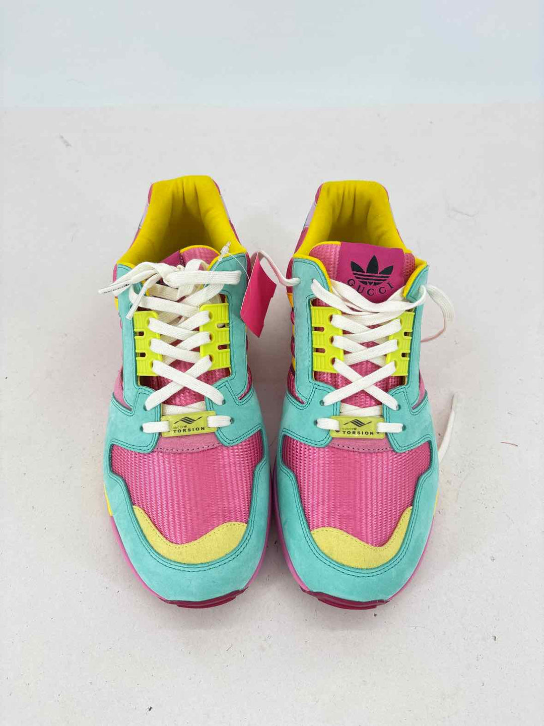 Shoe Size 9.5 Gucci Pink Leather Luxury - Sneakers