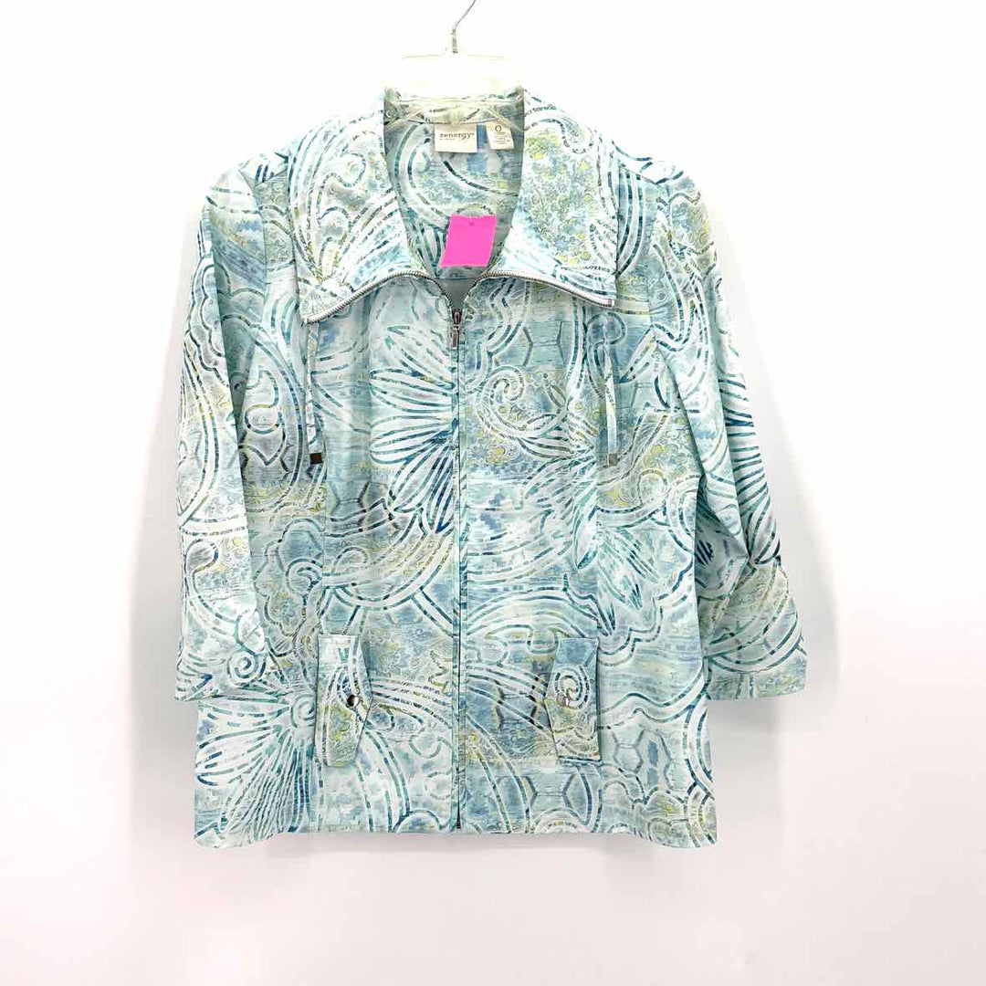 Size S Chico's Aqua Jacket