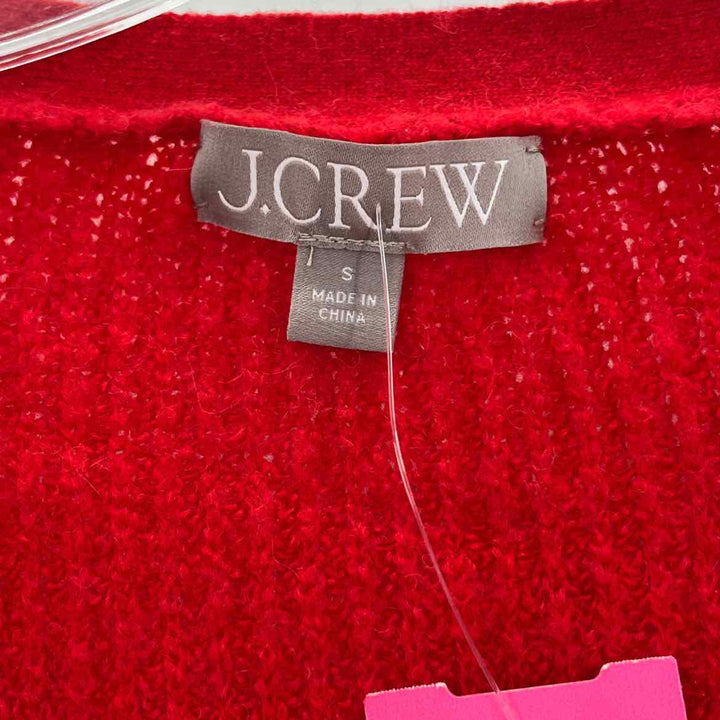 Size S J Crew Red Sweater