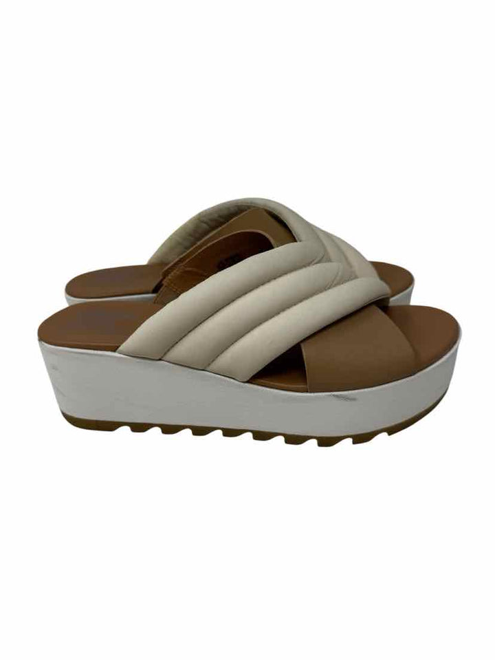 Shoe Size 8 Sorel Beige Sandals