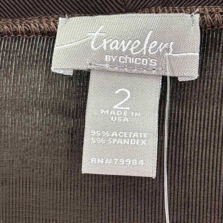 Size L Chico's Brown Shirt