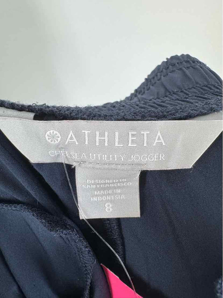 Size 8 Athleta Navy Pants