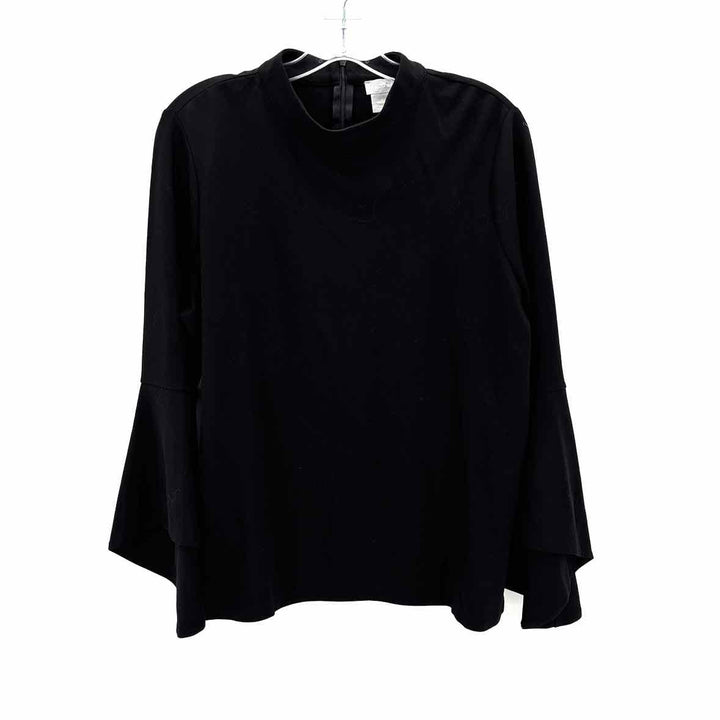 Size L Chico's Black Shirt