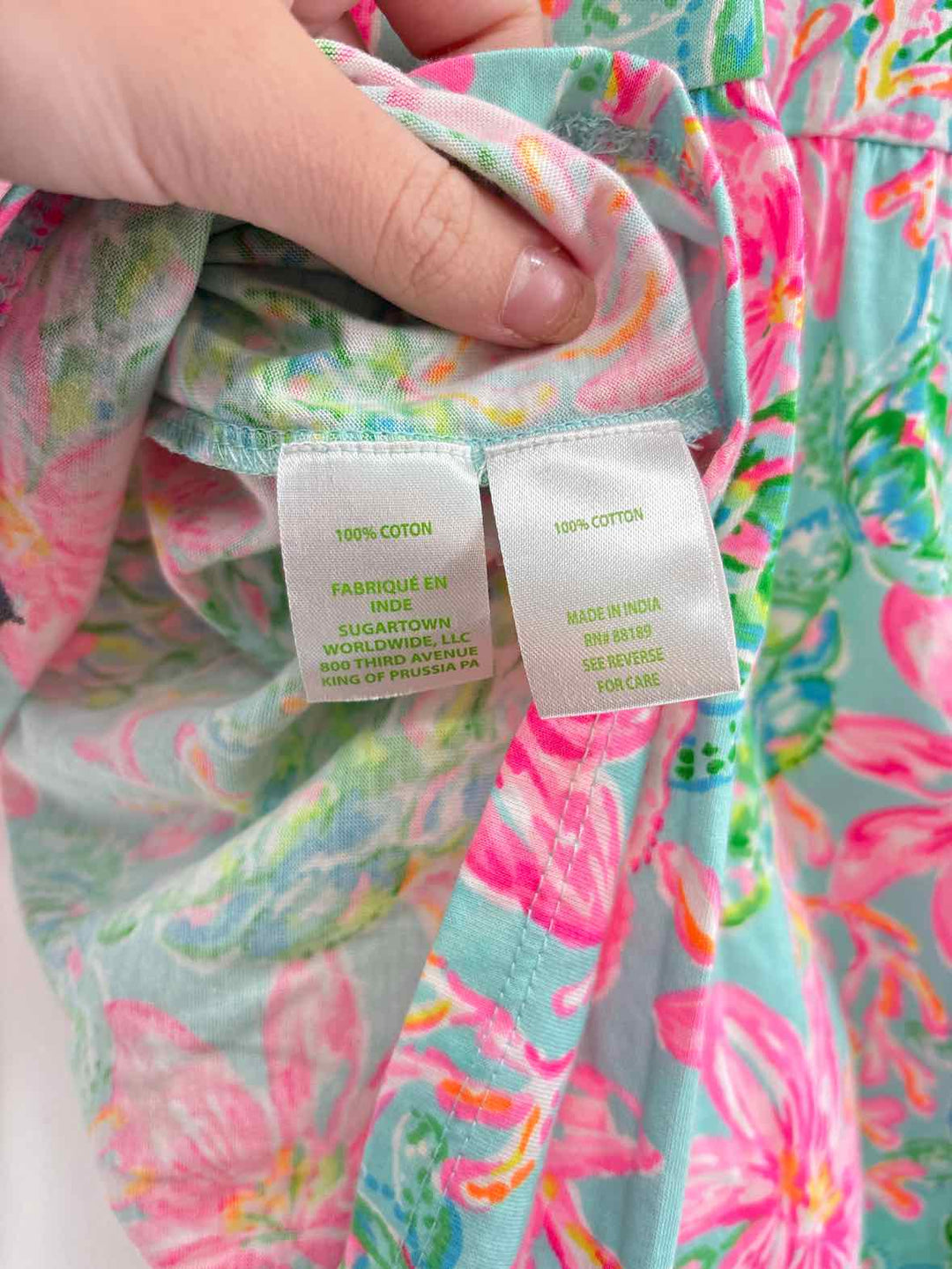 Size L Lilly Pulitzer Multi-Color Shirt
