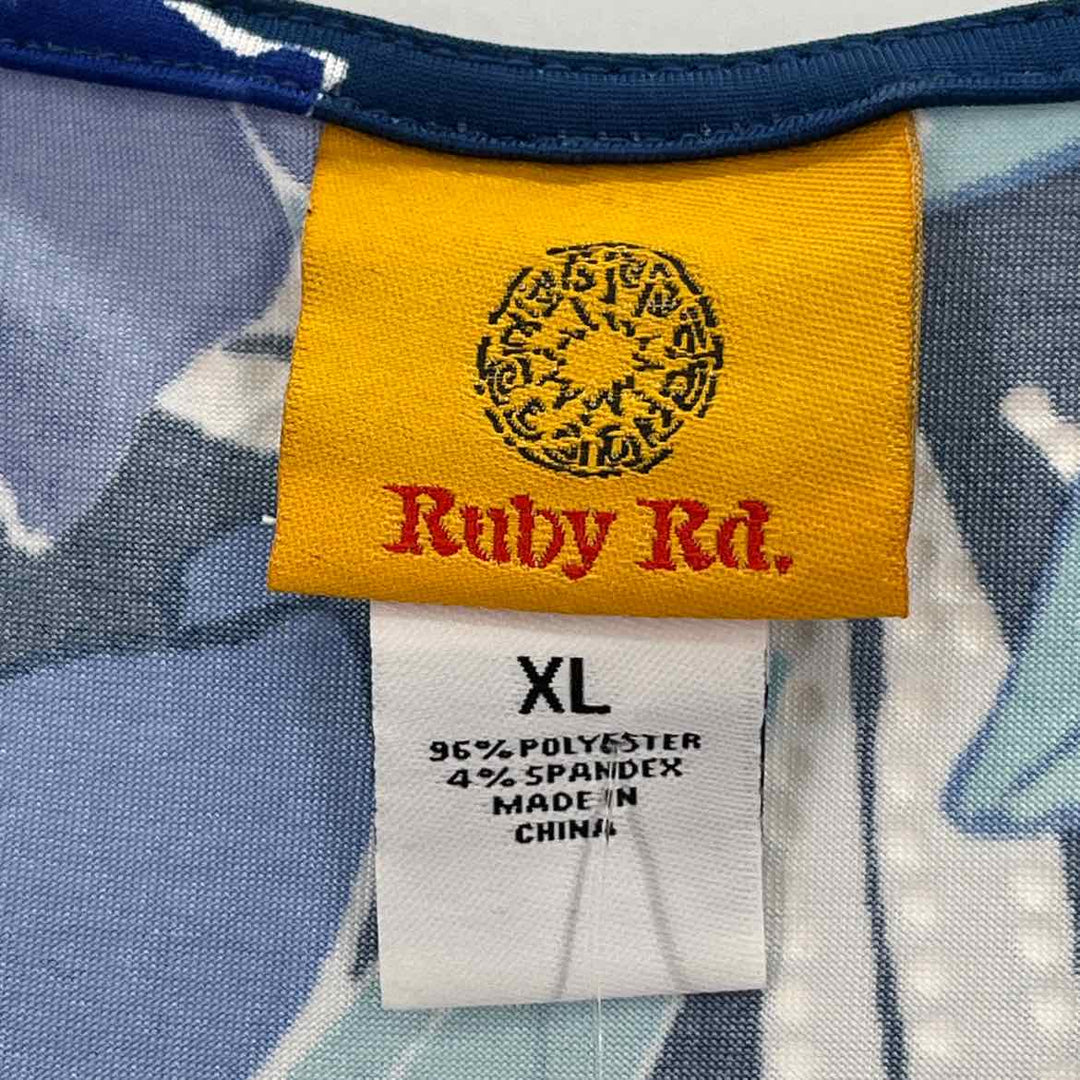 Size XL Ruby Rd Blue Swimsuit