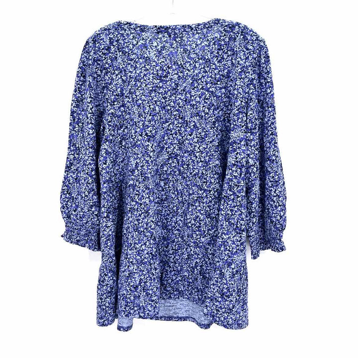 Size M J JILL Purple Cotton Tencel Shirt