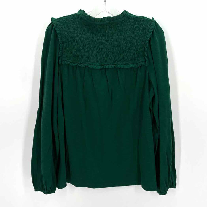 Size M CROWN & IVY Green Shirt