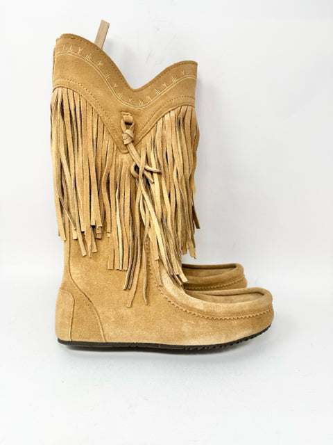 Shoe Size 40 Brown Suede Boots