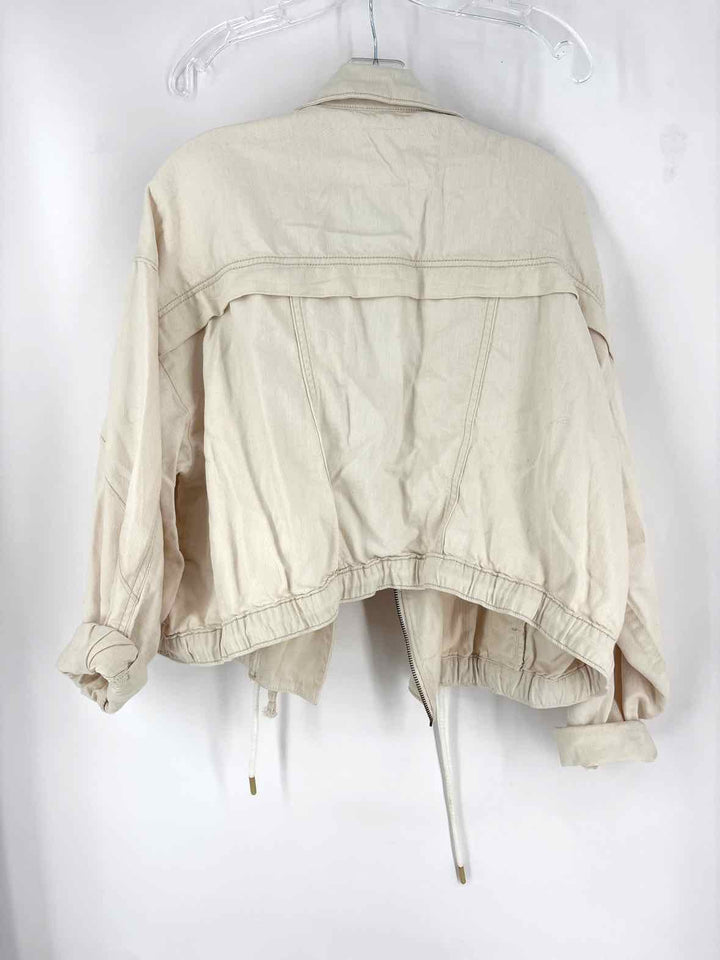Size XL Pilcro & the Letterpress Beige Jacket