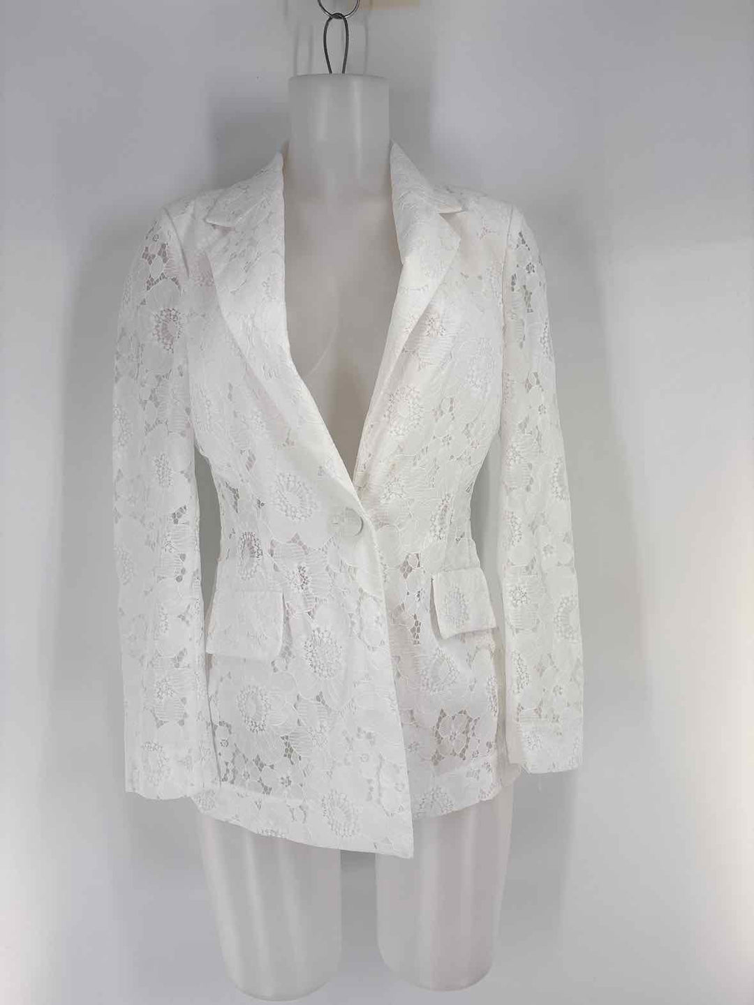 Size S AMANDA UPRICHARD White Blazer