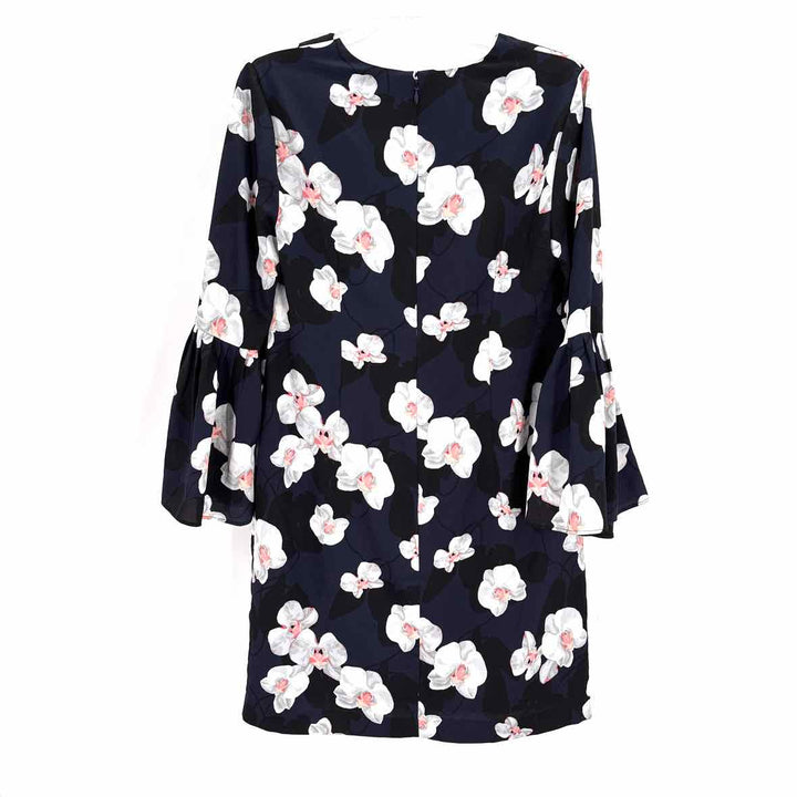 Size 4 Banana Republic Navy Print Dress
