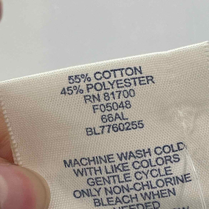 Size 2X Blue Print Shirt