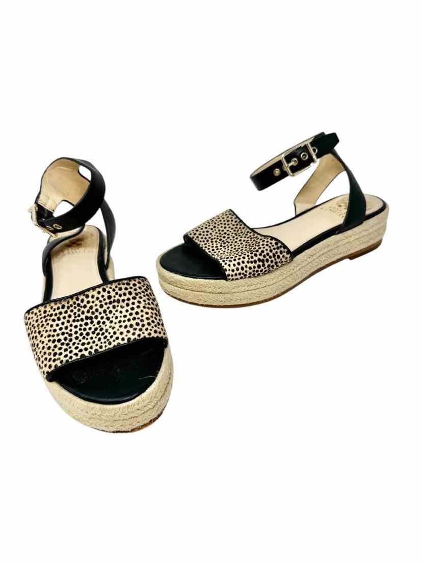 Shoe Size 37 Vince Camuto Tan Leather Sandals