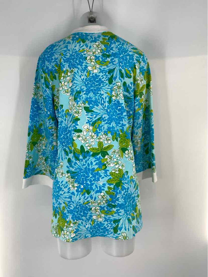 Size XL Lilly Pulitzer Blue Shirt