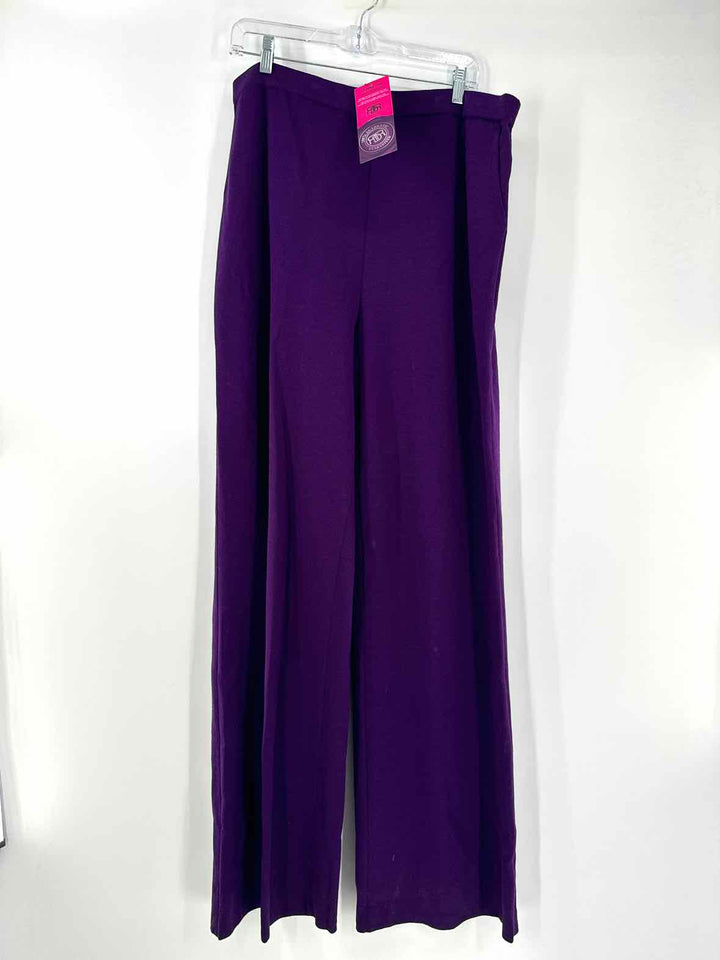 Size 16 ST JOHN Purple Knit Pants