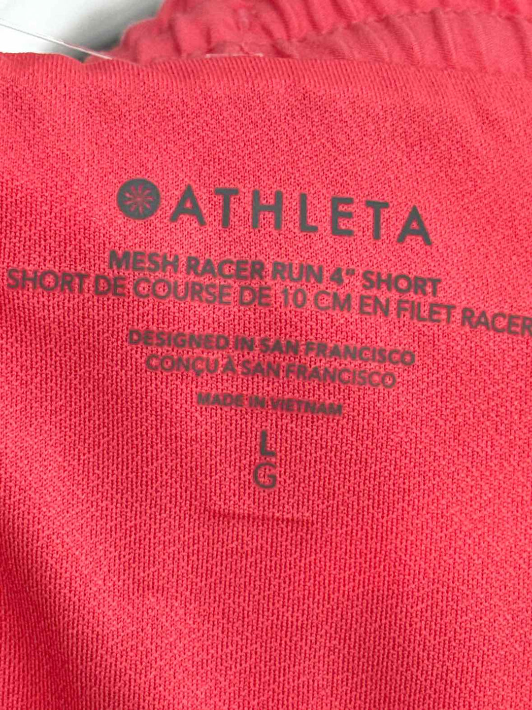 Size L Athleta Peach Shorts