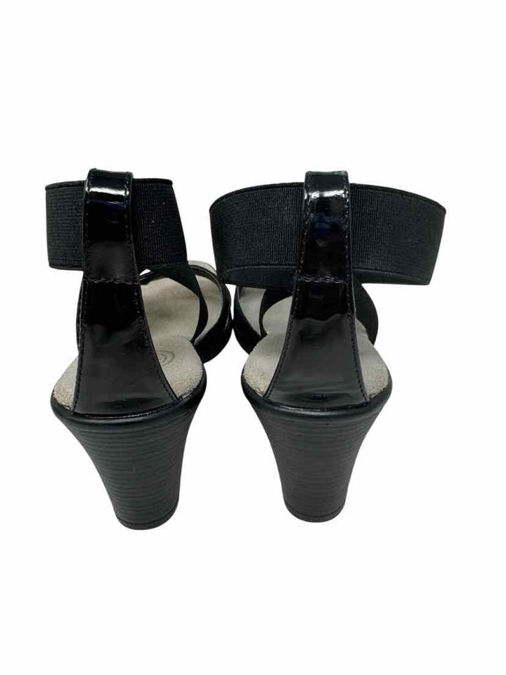Shoe Size 38 Black Sandals
