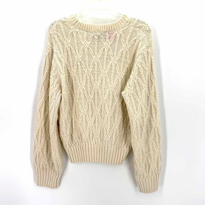 Size 8 FRENCH CONNECTION Cream Sweater