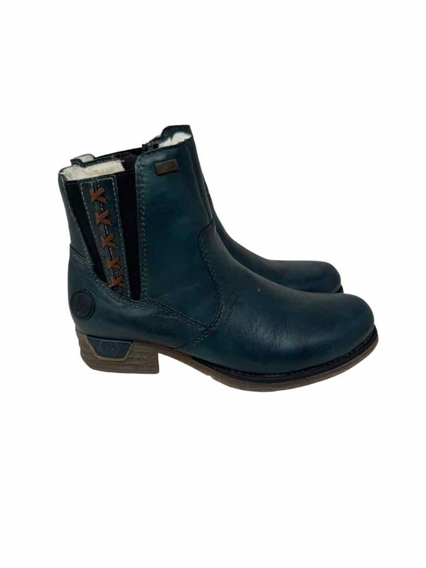 Shoe Size 39 Teal Boots