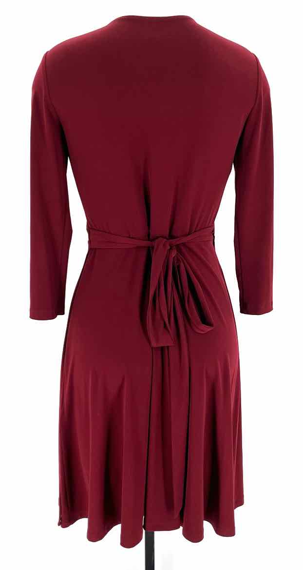 Size S Brooks Brothers Wine Dress