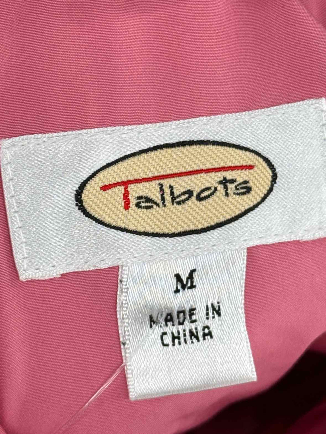 Size M Talbots Pink Jacket