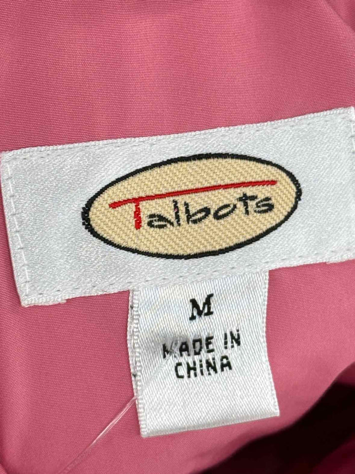 Size M Talbots Pink Jacket