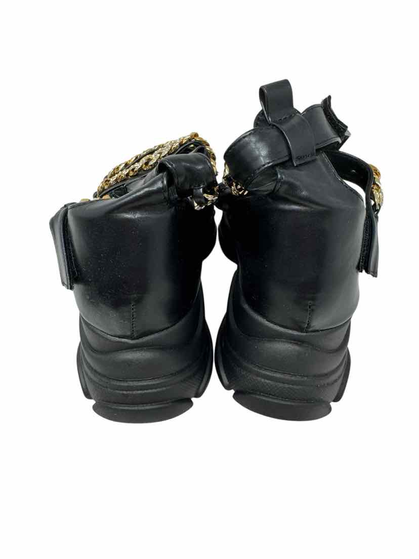 Shoe Size 10 AZALEA WANG Black Sandals