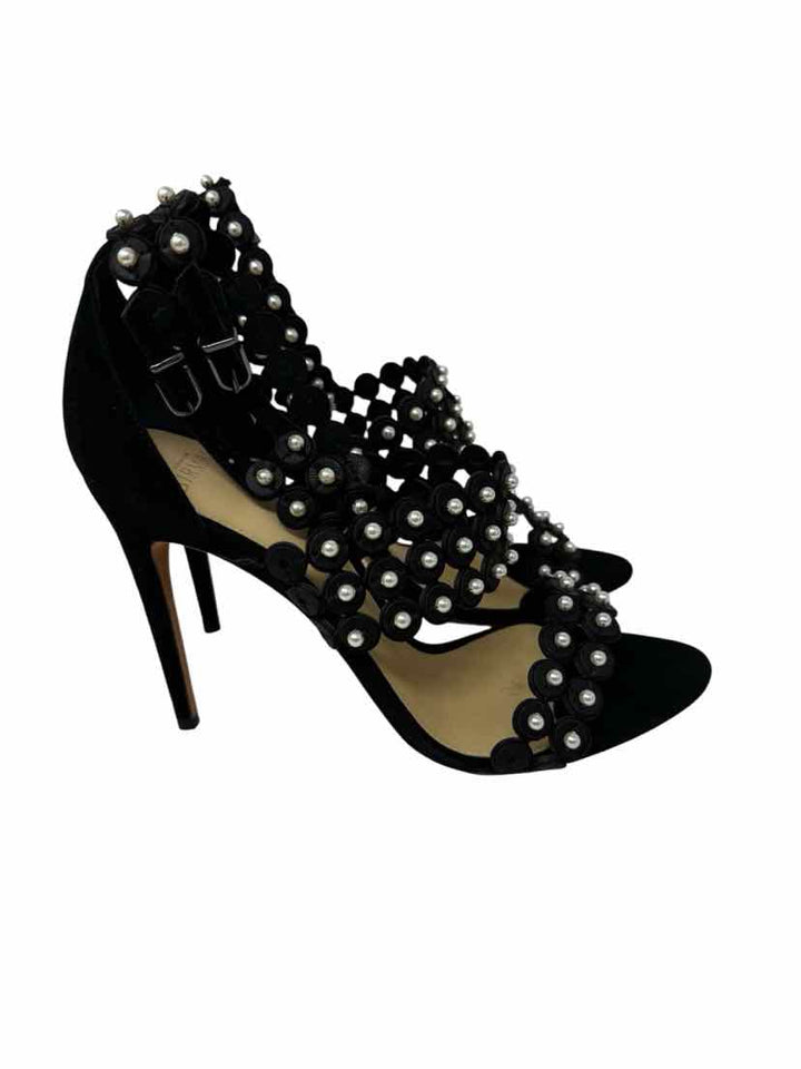 Shoe Size 39 BIRMAN Black Leather Luxury - Pumps