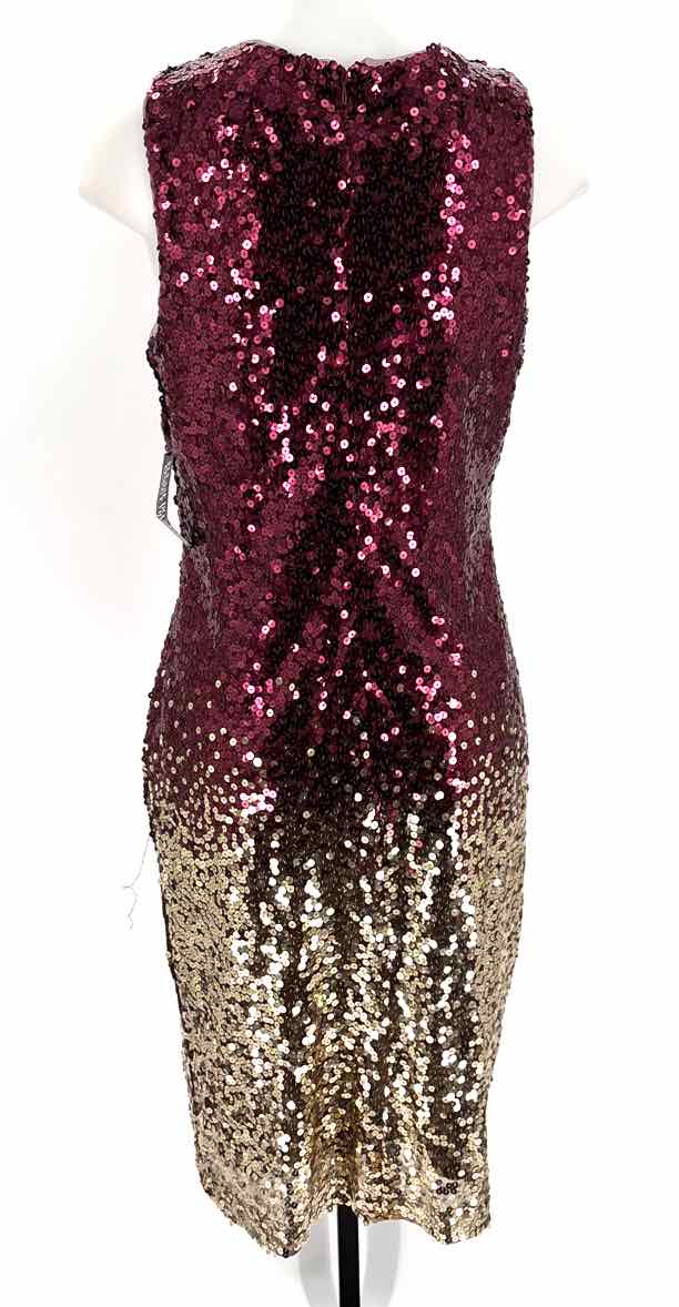 Size M NY & CO Burgundy Dress