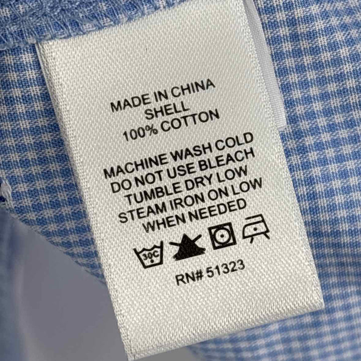 Size M CECE Blue Print Shirt