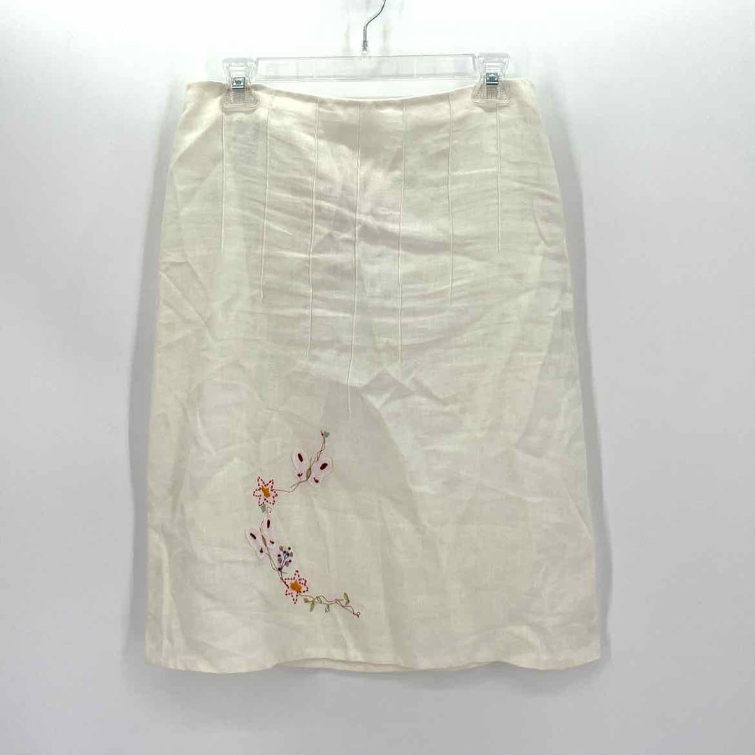Size S SISLEY Cream Skirt