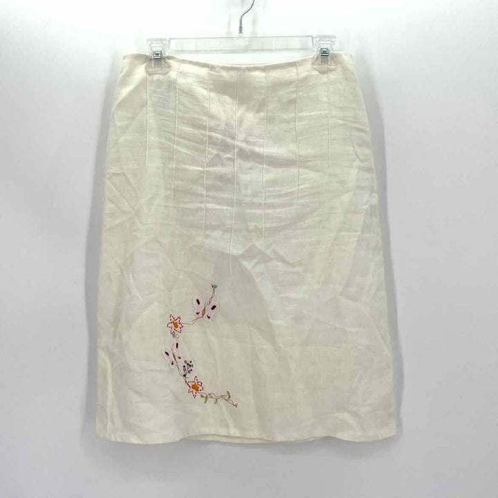Size S SISLEY Cream Skirt