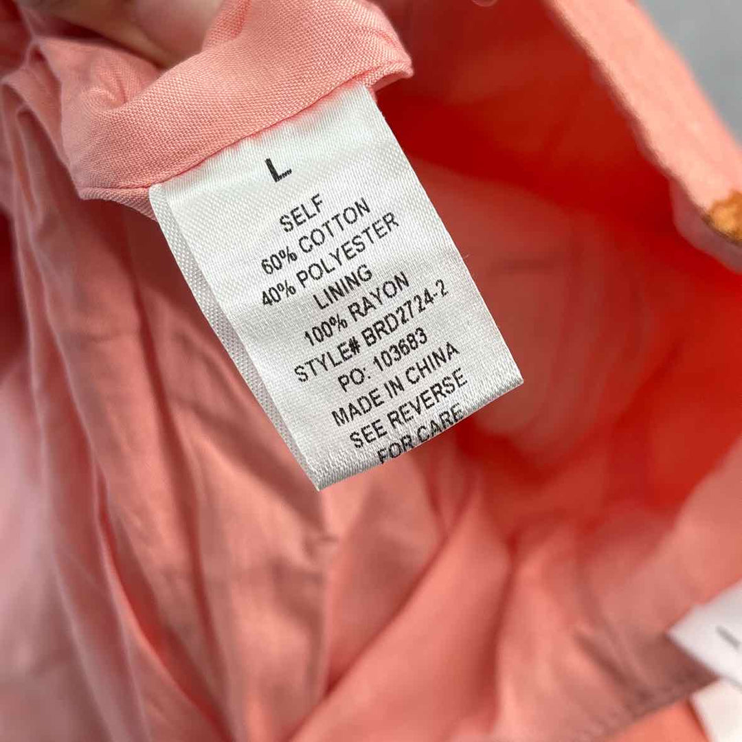 Size L Peach Dress