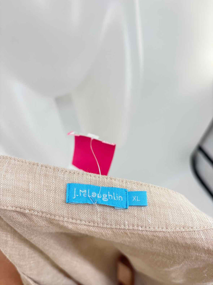 Size XL J MCLAUGHLIN Tan Dress