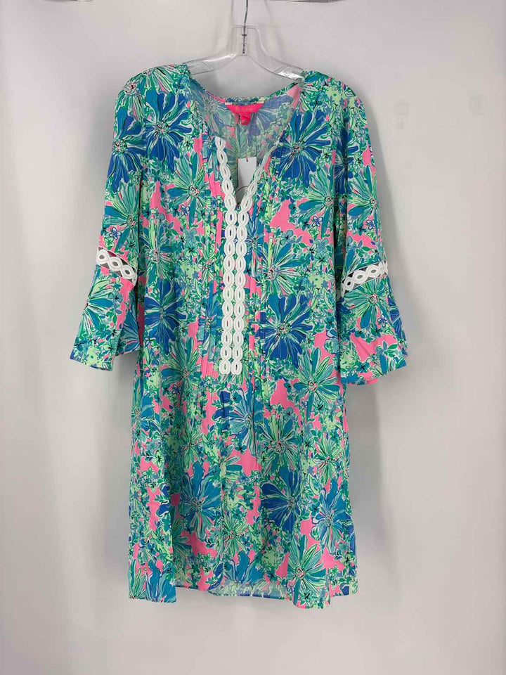 Size L Lilly Pulitzer Teal Dress