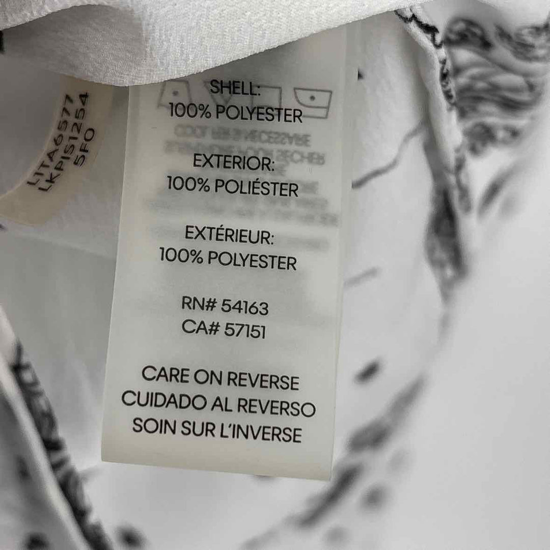 Size XS KARL LAGERFELD White Shirt
