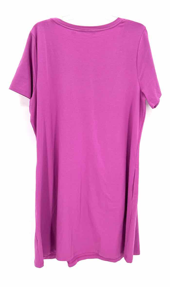 Size XL ISSAC MIZRAHI Purple Dress