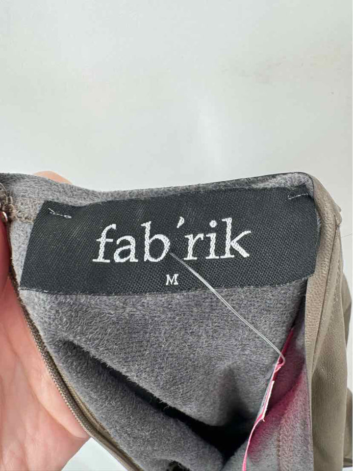 Size M FABRIK Brown Shirt